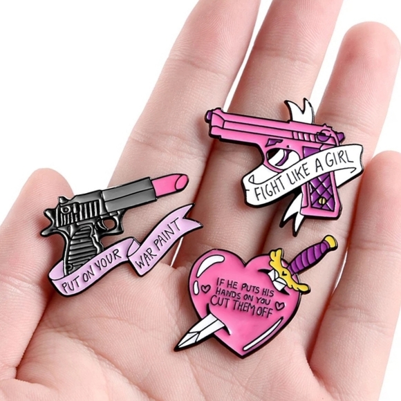 Women's Rights Feminist Pins Feminism Girl Power - Picture 5 of 11